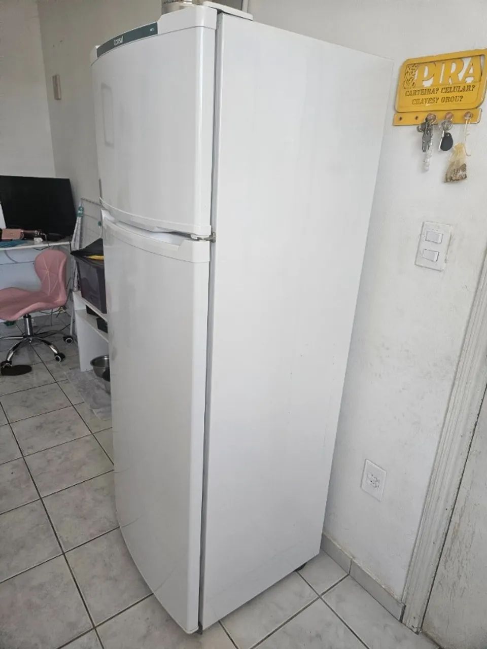 Geladeira Consul Duplex Branca - Funcionando Perfeitamente - Foto 4