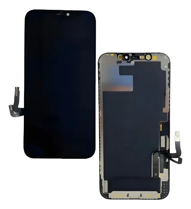 Tela Iphone 12 E 12 Pro Original Retirada Testada Sem Risco Preto (Usado)