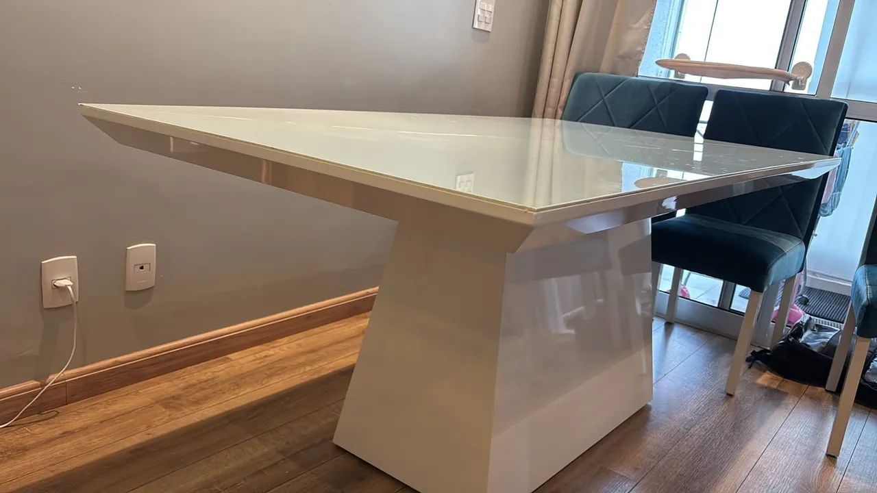 Mesa De Jantar Retangular 6 lugares  - Foto 2
