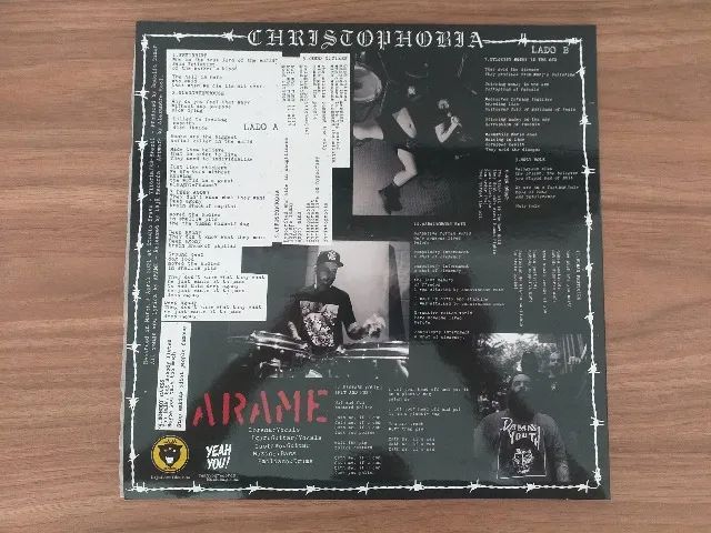 Lp Arame - Christophobia - Foto 2