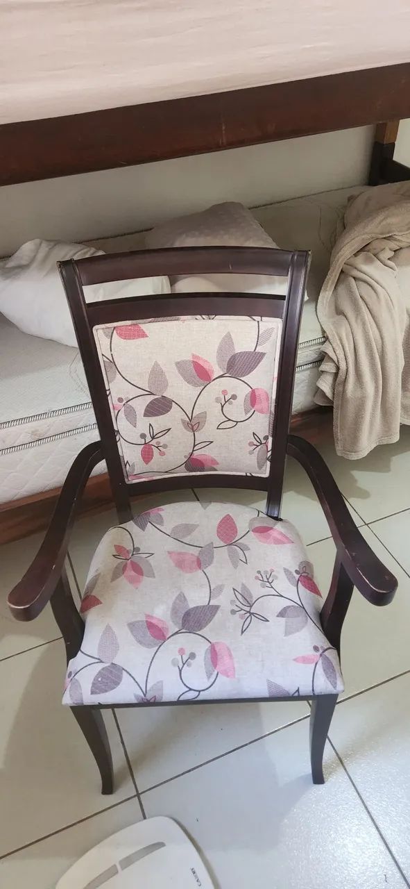Conjunto de Cadeiras Melanie - Madeira Maciça - 2 unidades
