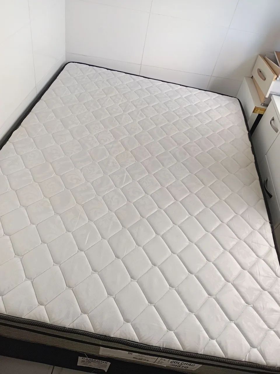 Colchão + Base de Casal  - Foto 3