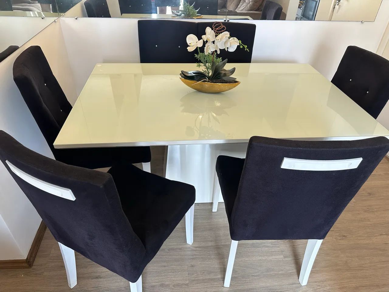 Conjunto de Mesa de Jantar Premium - Sylvia Design - Foto 2