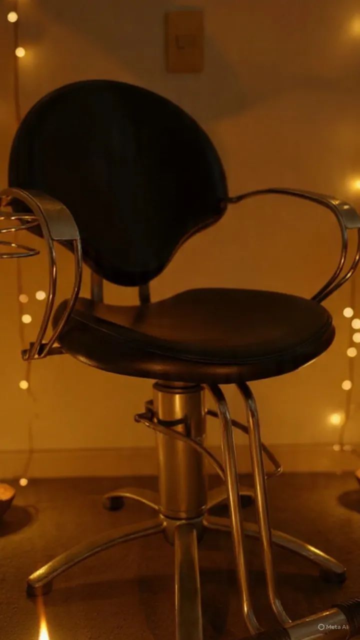 OFERTA!! Cadeira luxuosa para SALÃO de CABELEIREIROS - Foto 2