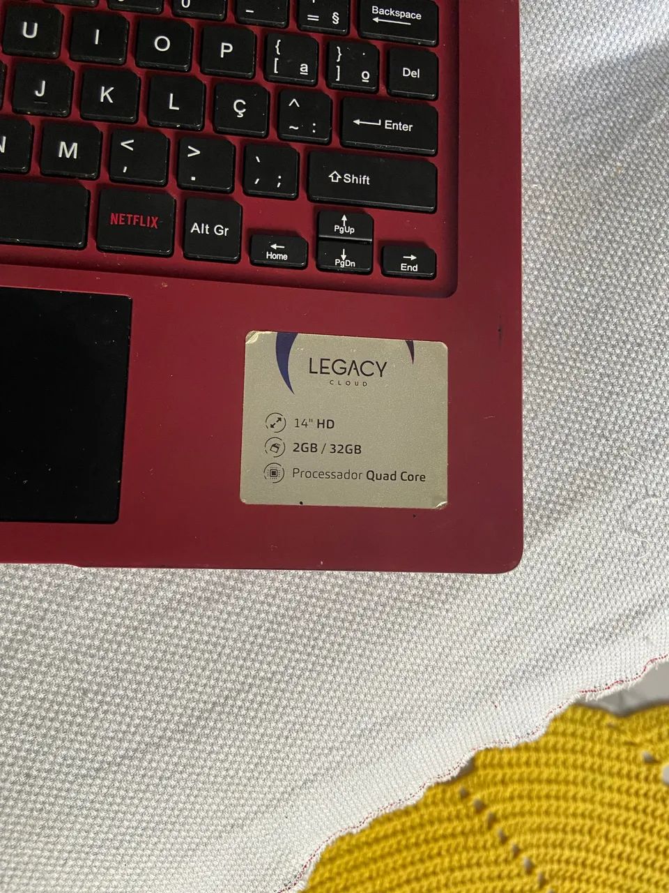vende-se notebook da multilaser com defeito