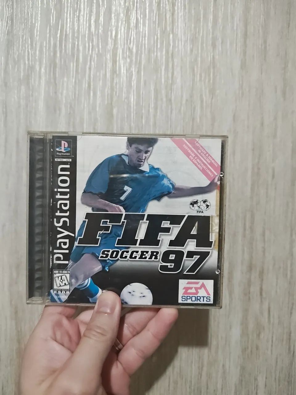 FIFA 97 Playstation 1( Mídia Black )