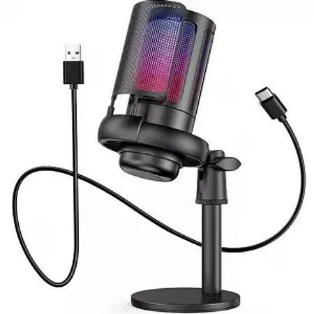 MICROFONE USB PARA JOGOS TOMATE MT-1070R - Foto 2