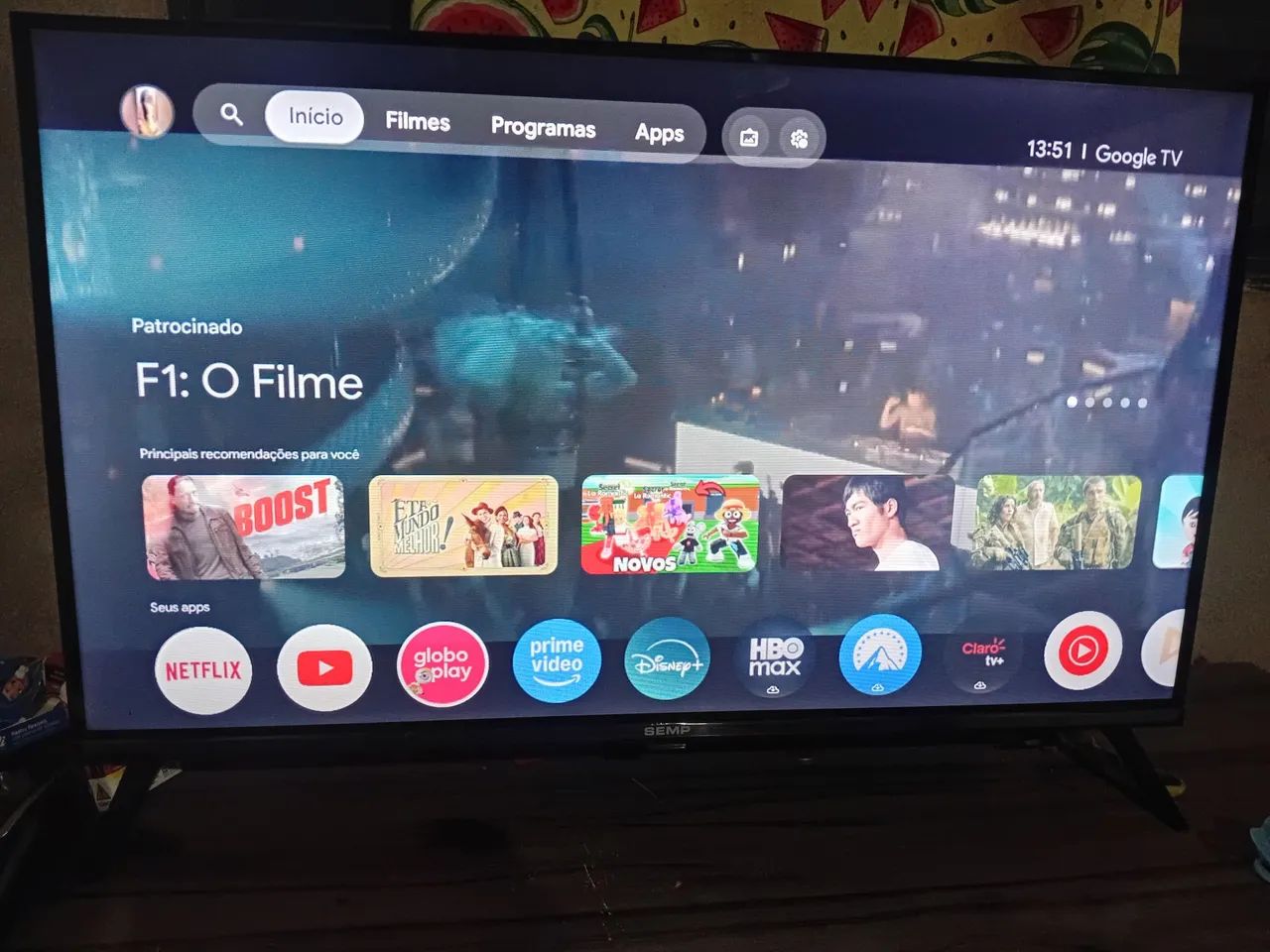 Vendo TV SEMP Smart 32 polegadas - Foto 2