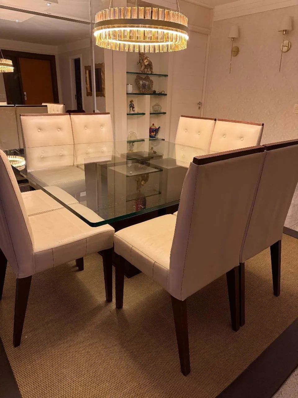 Mesa de jantar 08 lugares