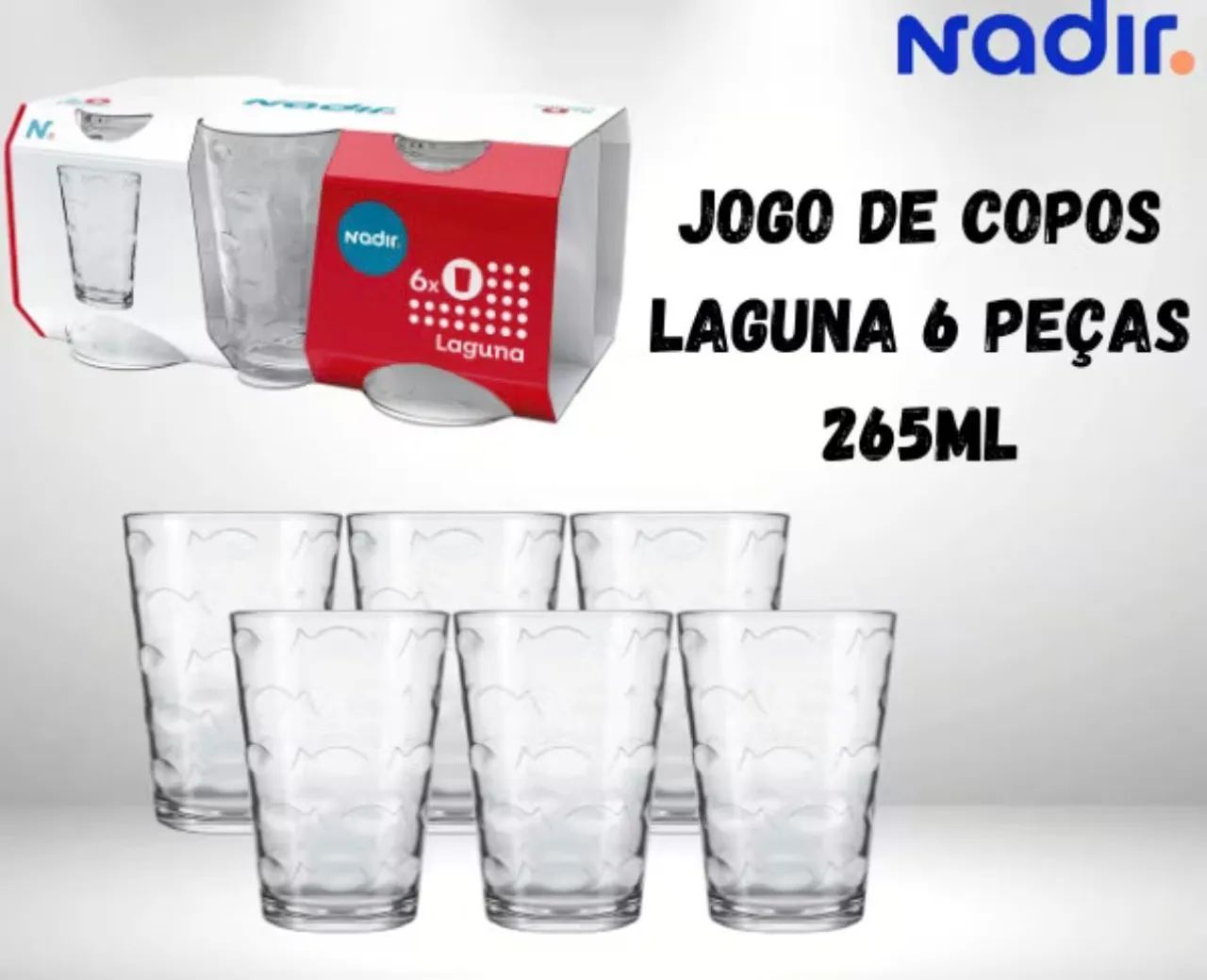 Conjunto de copos nadir - Foto 3
