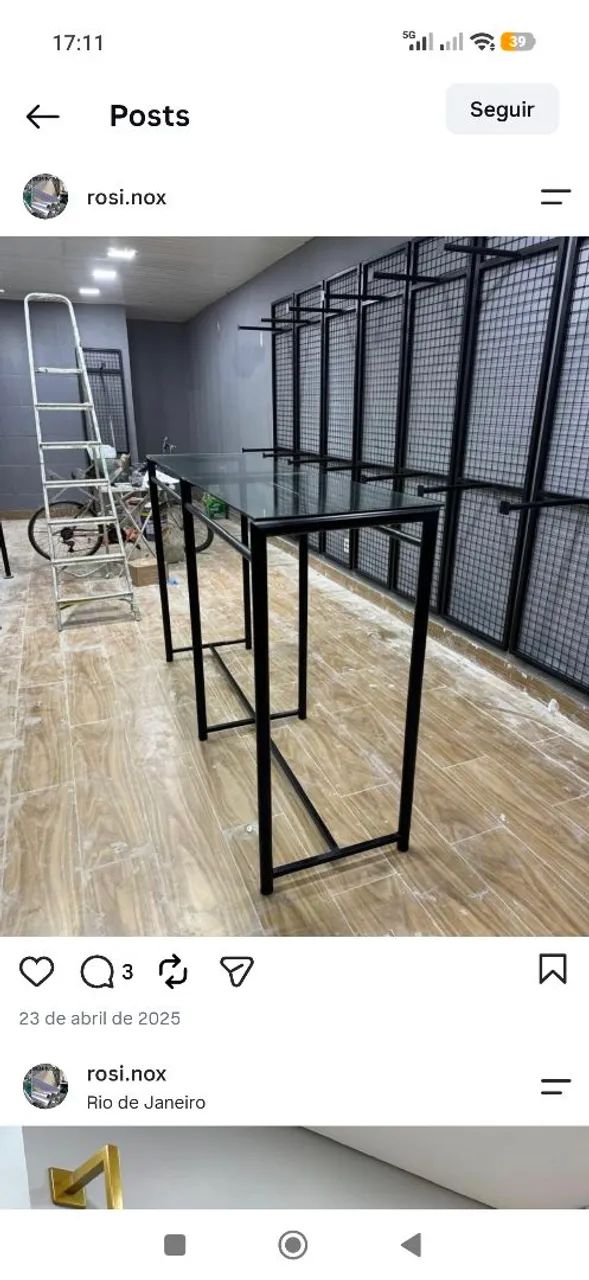 Expositor / Arara de Loja com Vidro  - Foto 3