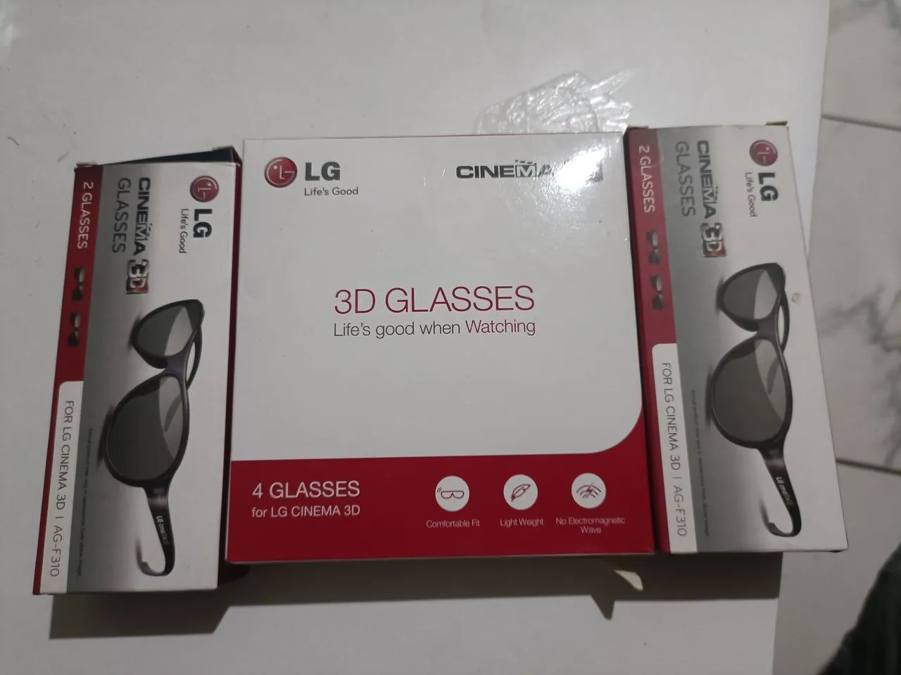 Óculos 3D LG