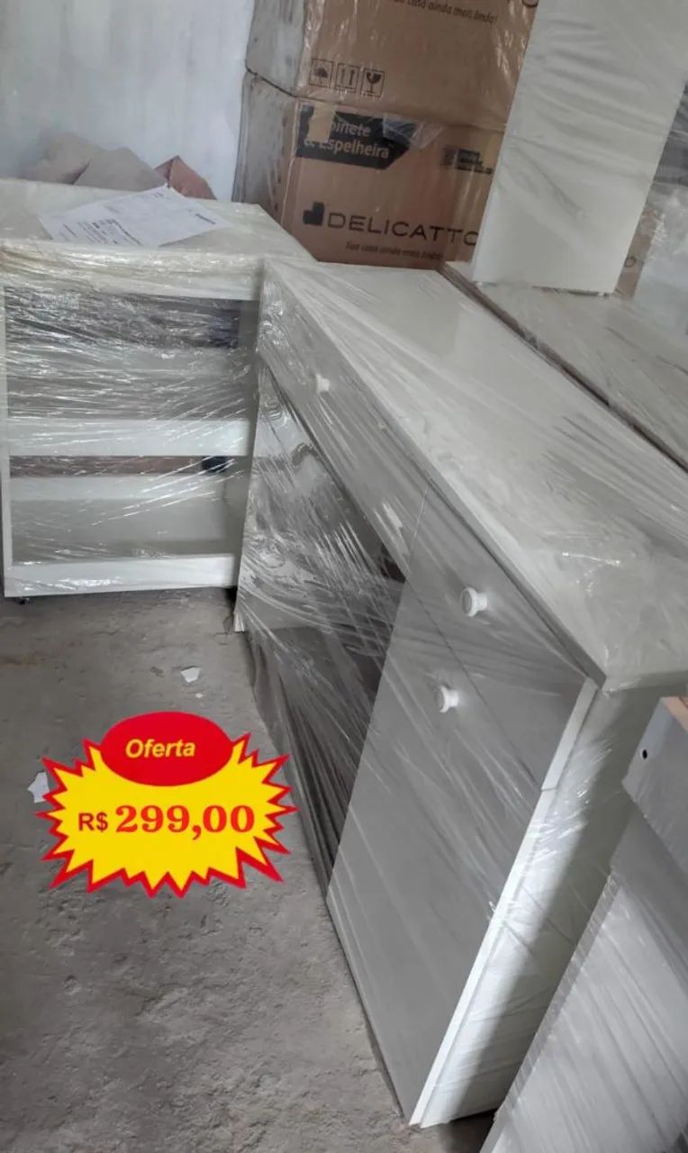 Escrivaninha 100% mdf ENTREGA GRÁTIS - Foto 4