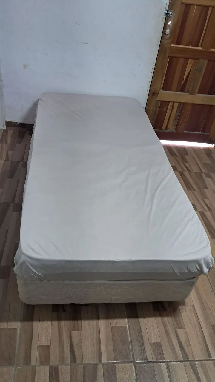Cama box solteiro  com colchão ((Entrego)) - Foto 5