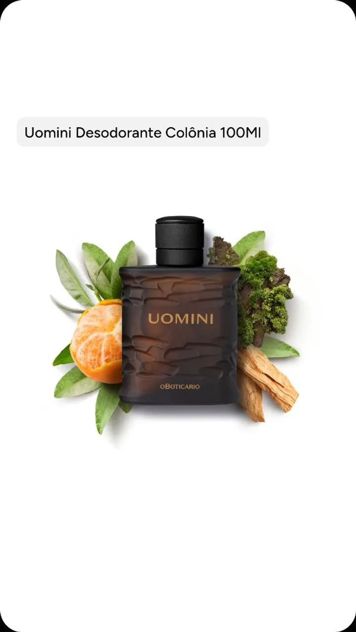 Uomini Desodorante Colônia 100Ml - Foto 2