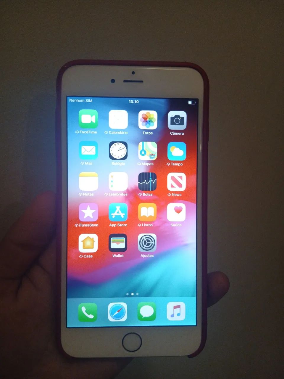 Vendo iphone 6 plus branco original 64gb - Foto 2