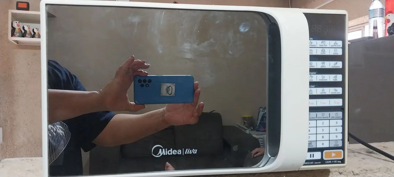 Microondas midea 20l espelhado  - Foto 3