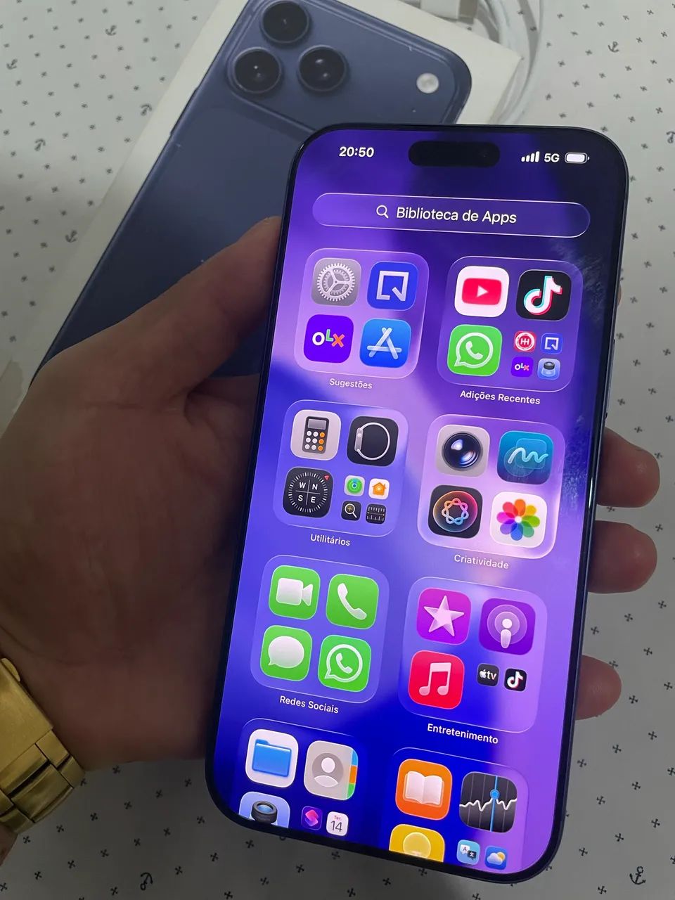 iPhone 17 pro max Azul - 512 Gigas  - Foto 3