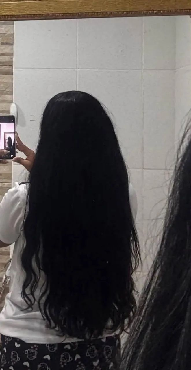 Cabelo humano 70cm 250g - Foto 3
