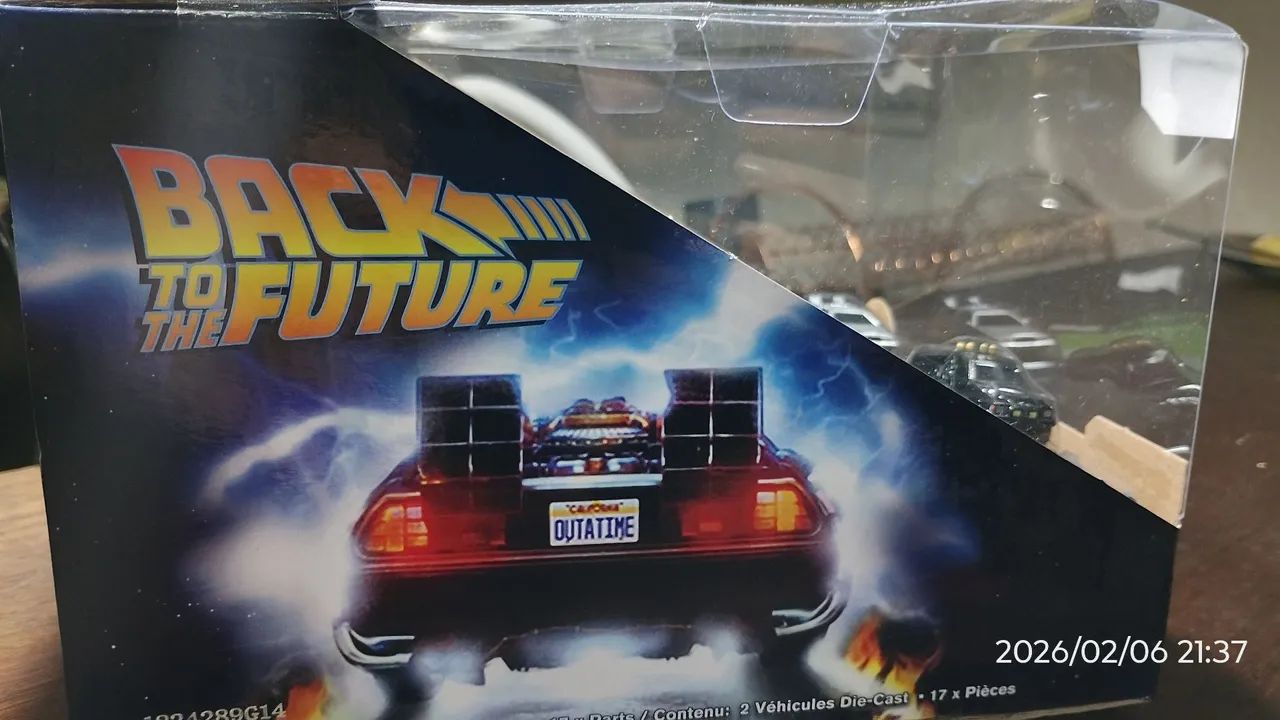 De volta pro futuro diorama Jada nano - Foto 4