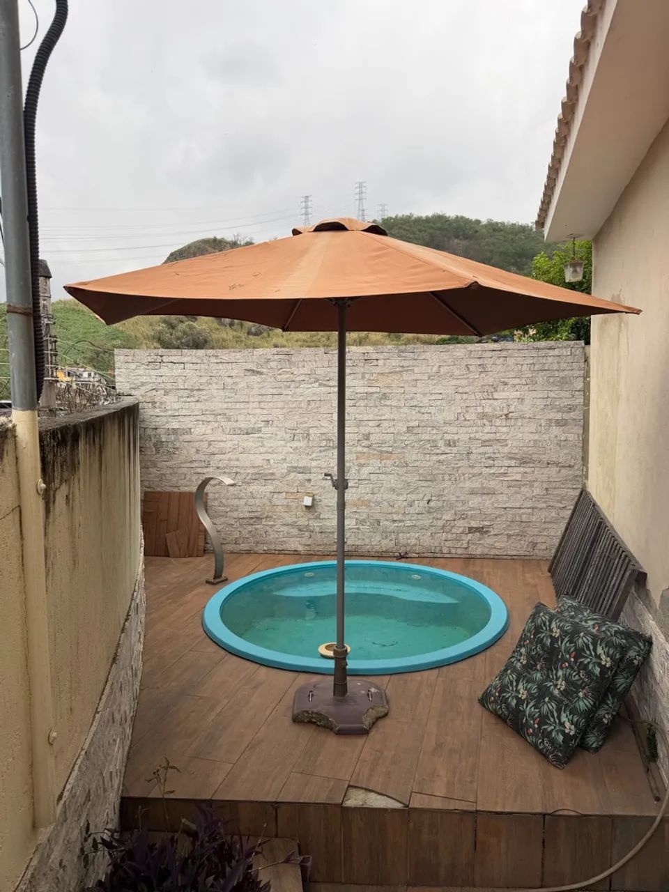     Ombrelone Grande para Piscina e Área Externa