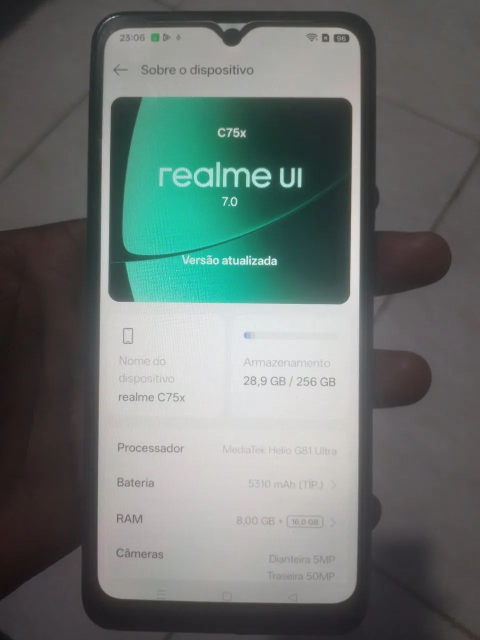 Realme C75 256GB 24GB de RAM $650 - Foto 3