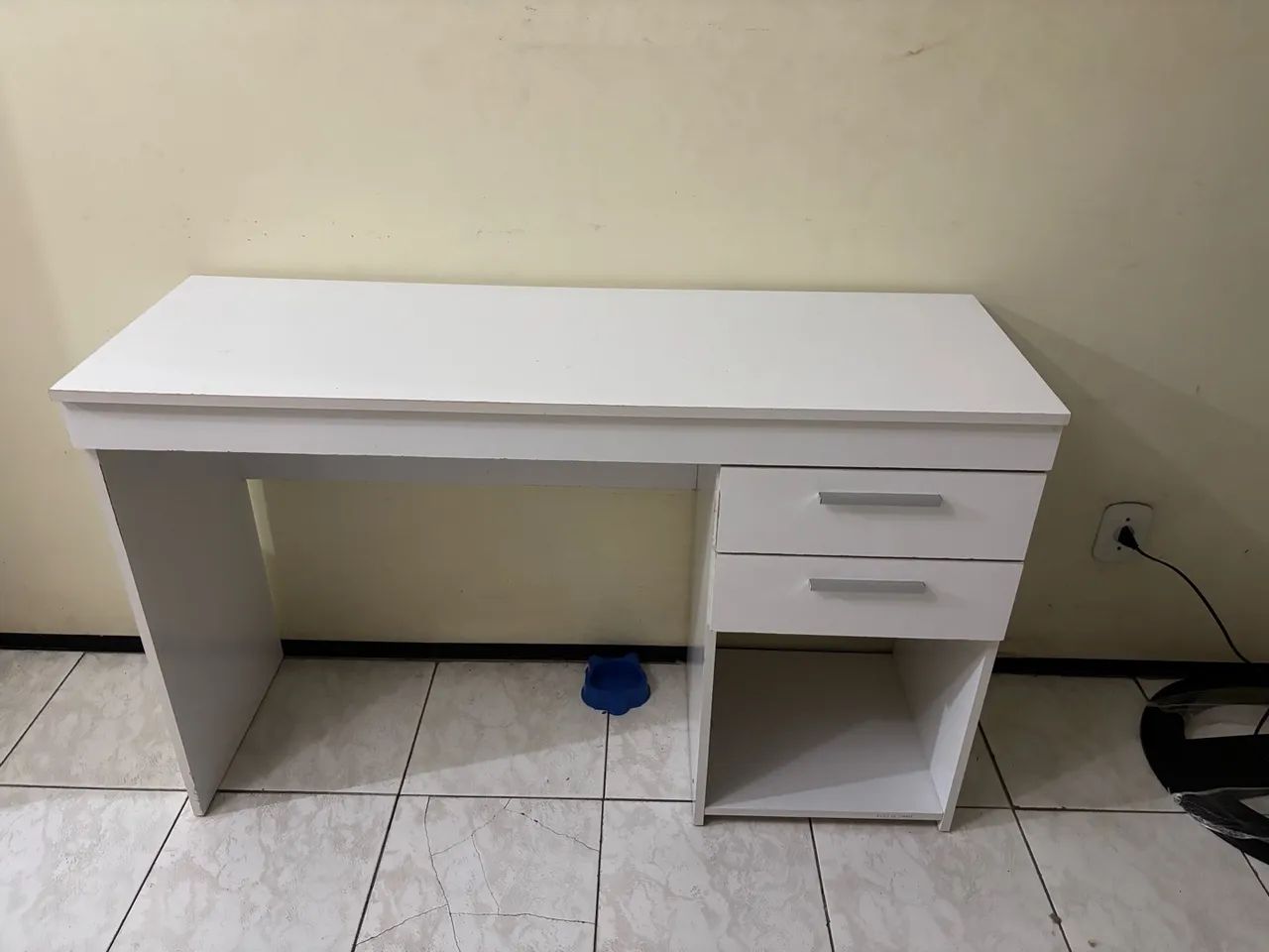 Mesa branca escritório  - Foto 3