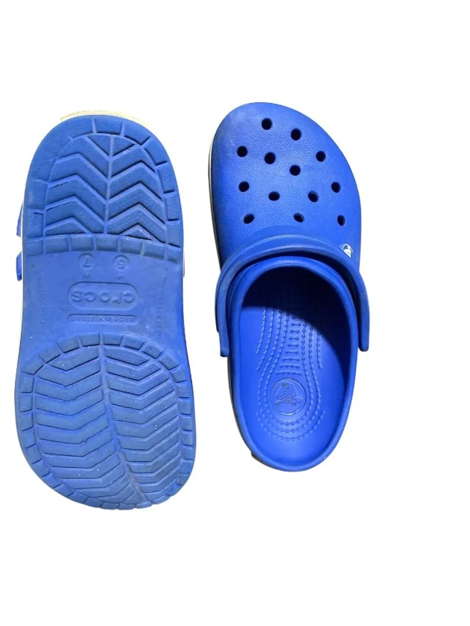 Crocs Classic Clog Original Azul - Excelente Estado - Foto 2
