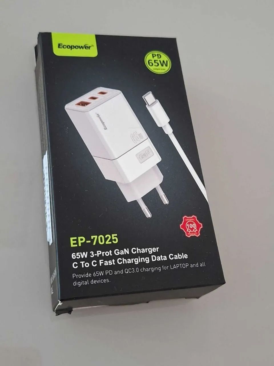 carregador celular super turbo Ecopower 