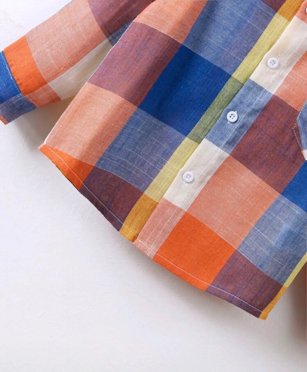 Camisa xadrez infantil  - Foto 4