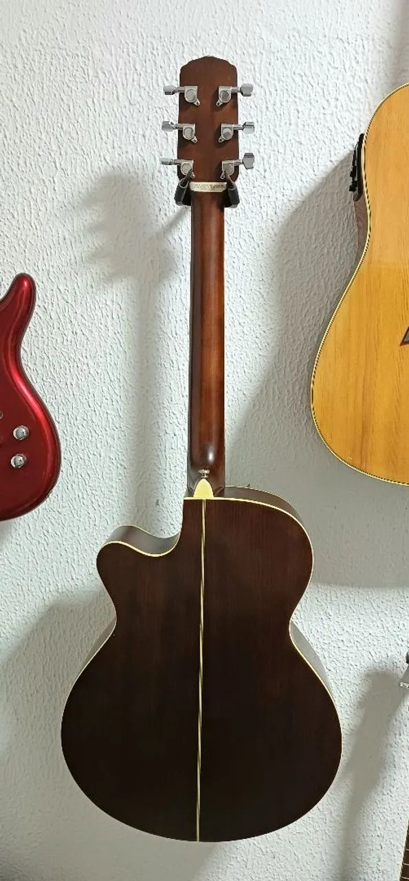 Violão Giannini GSF-3 RF/Fishman - Vendo e Troco  - Foto 5
