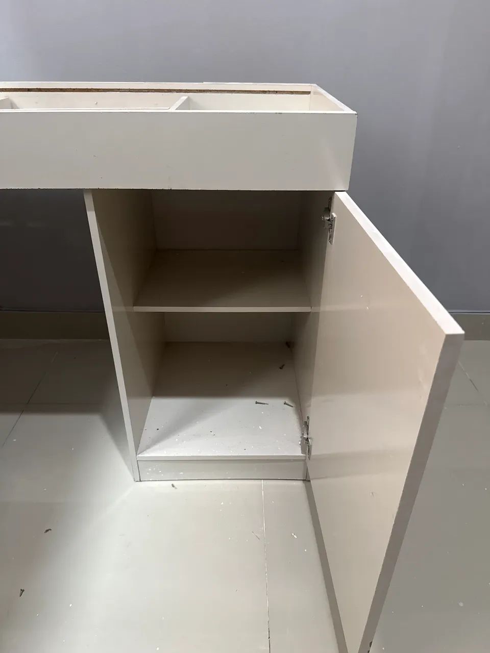 Mesa em L doação  - Foto 3
