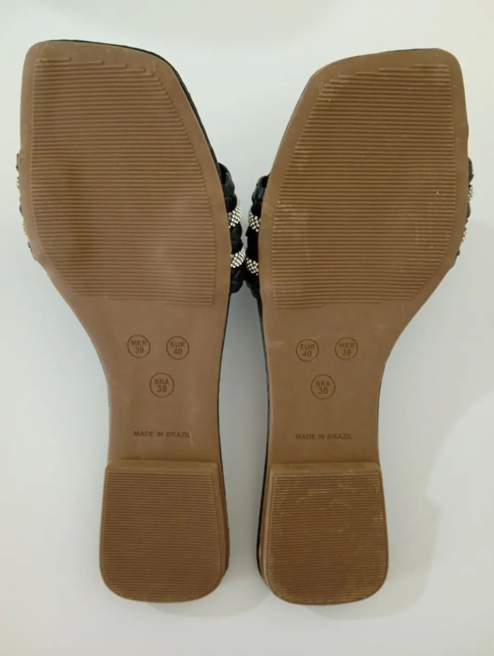 Chinelo rasteira feminina tamanho 38 - Foto 2