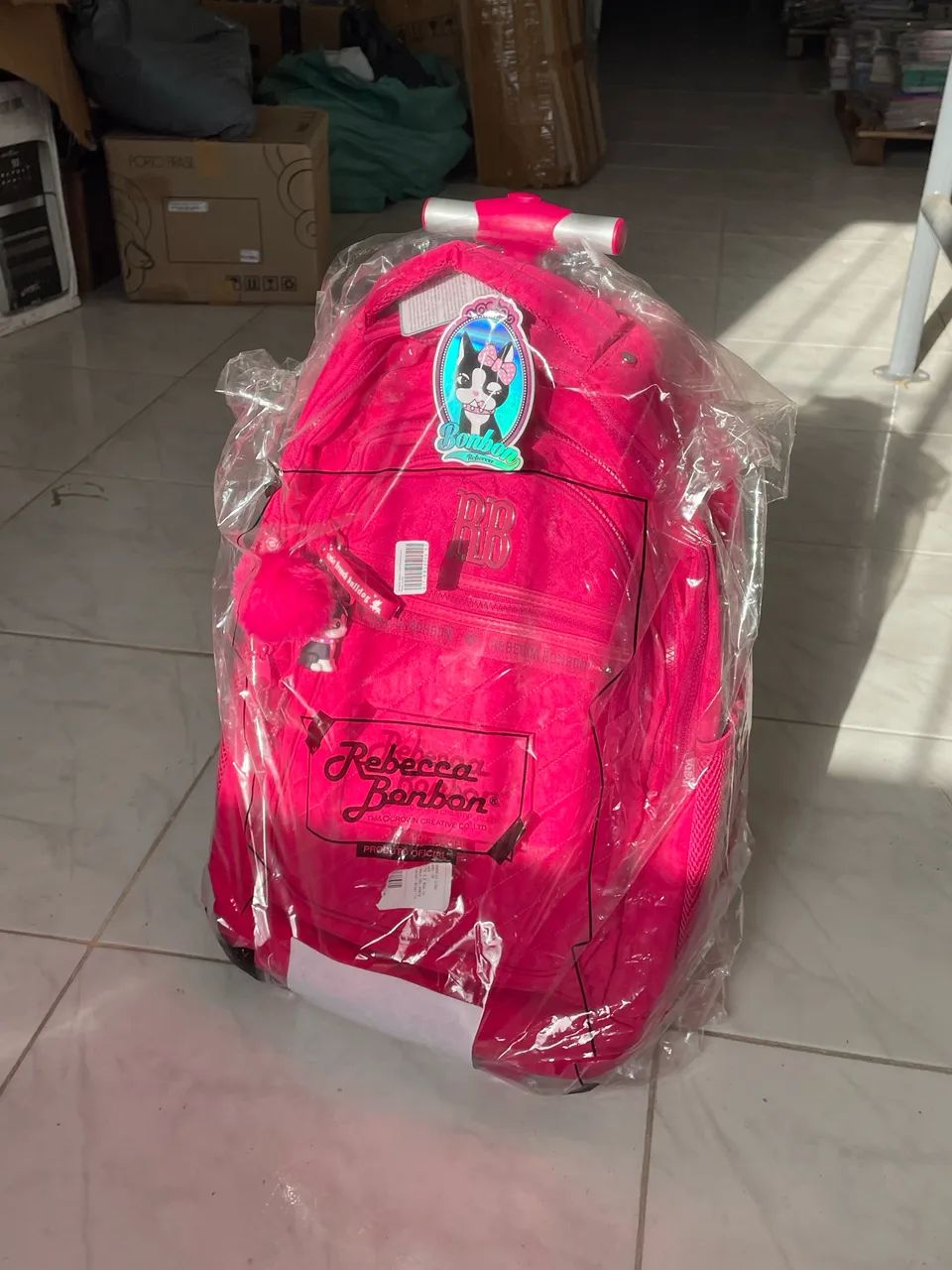 Mochila Rebeca bonbon nova 