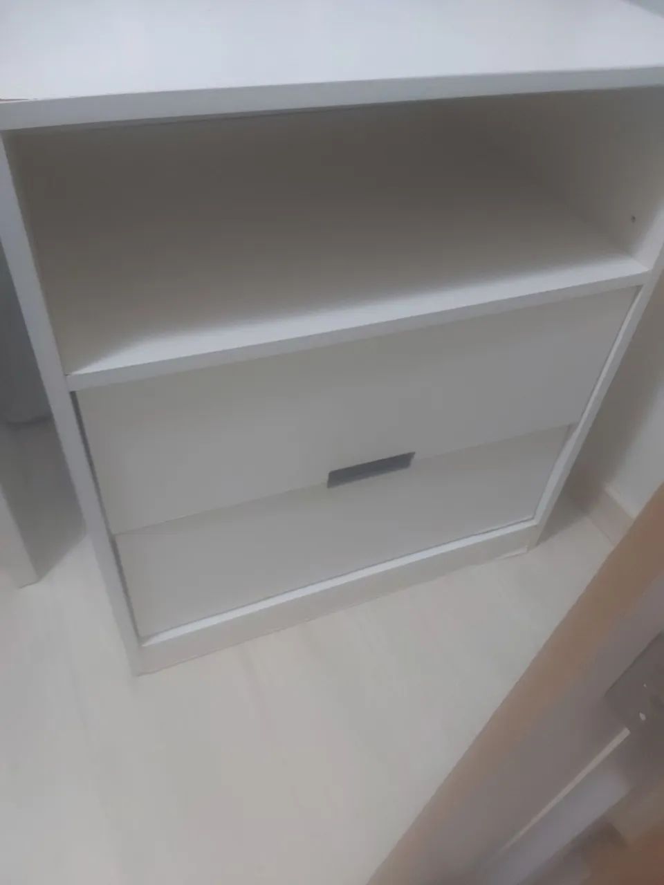 Berço americano que vira cama de solteiro e tem a cama auxiliar em MDF puro - Foto 5