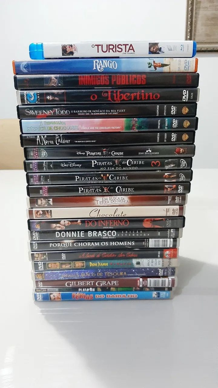 Coleção DVDs Johnny Depp (23 filmes) - Foto 3