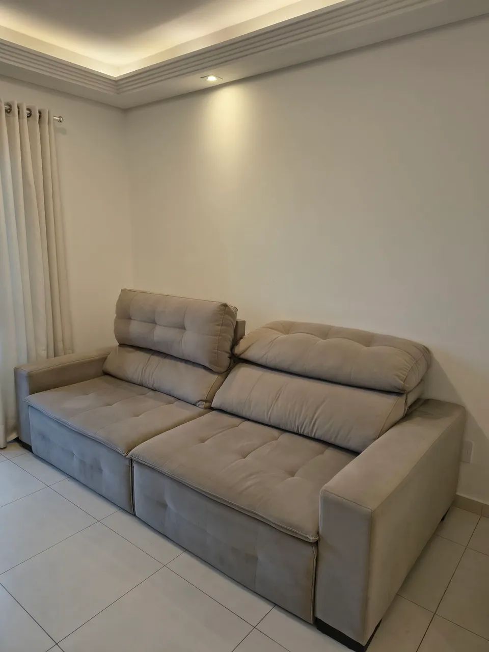 Sofá retrátil e reclinável 2,50m "SOFÁ SHOP"