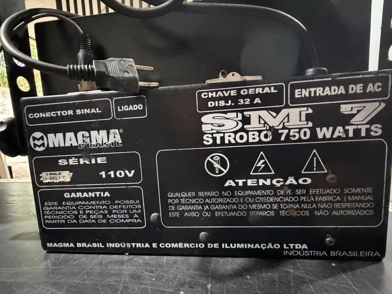 Kit 2 strobo Magna sm7 - 750watts - Foto 3