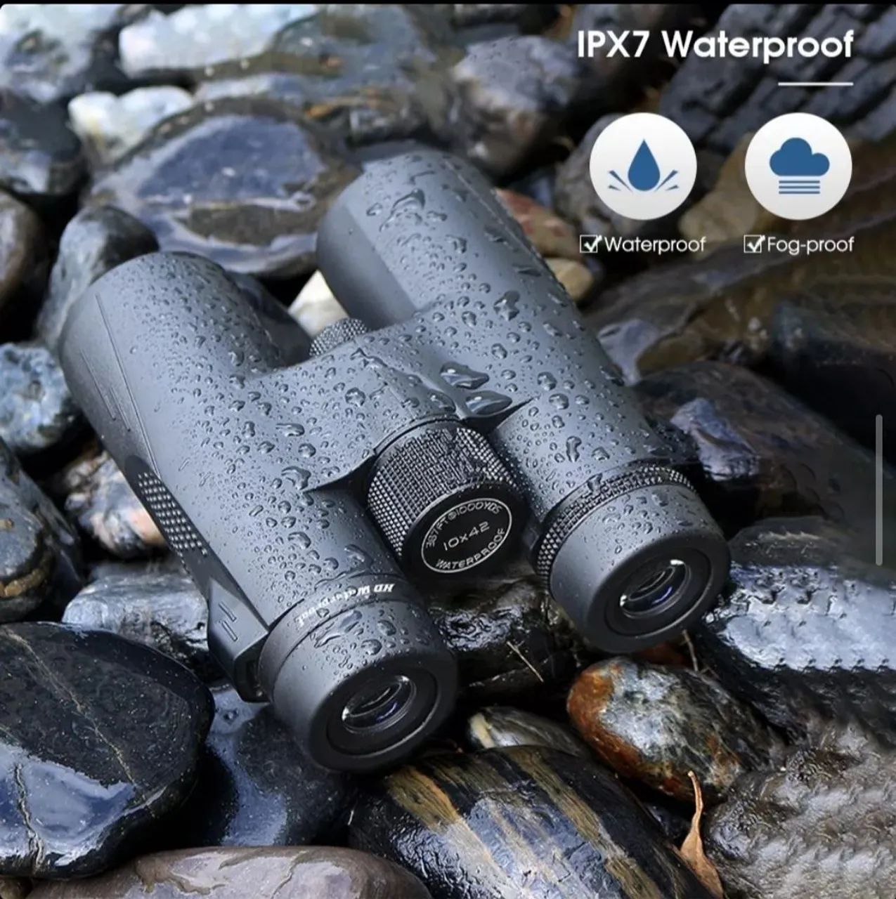 Binóculo Profissional SVBONY 10x42 HD Novo - Oportunidade - Foto 3