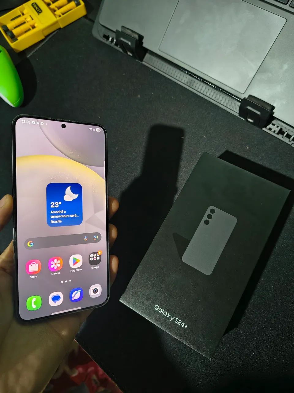Samsung S24+ plus 256gb com nota fiscal  - Foto 2