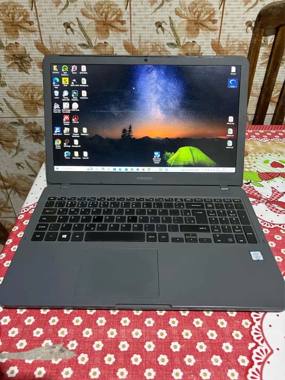Notebook Samsung / 4gb RAM/ssd 480