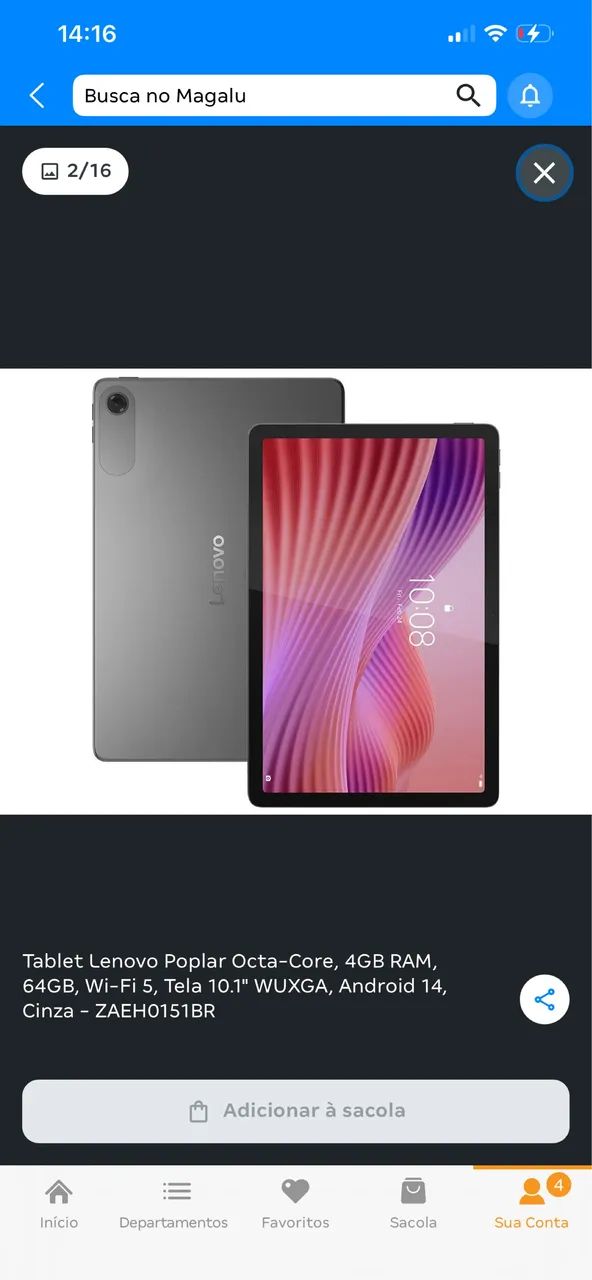 Tablet Lenovo NOVO - Foto 2