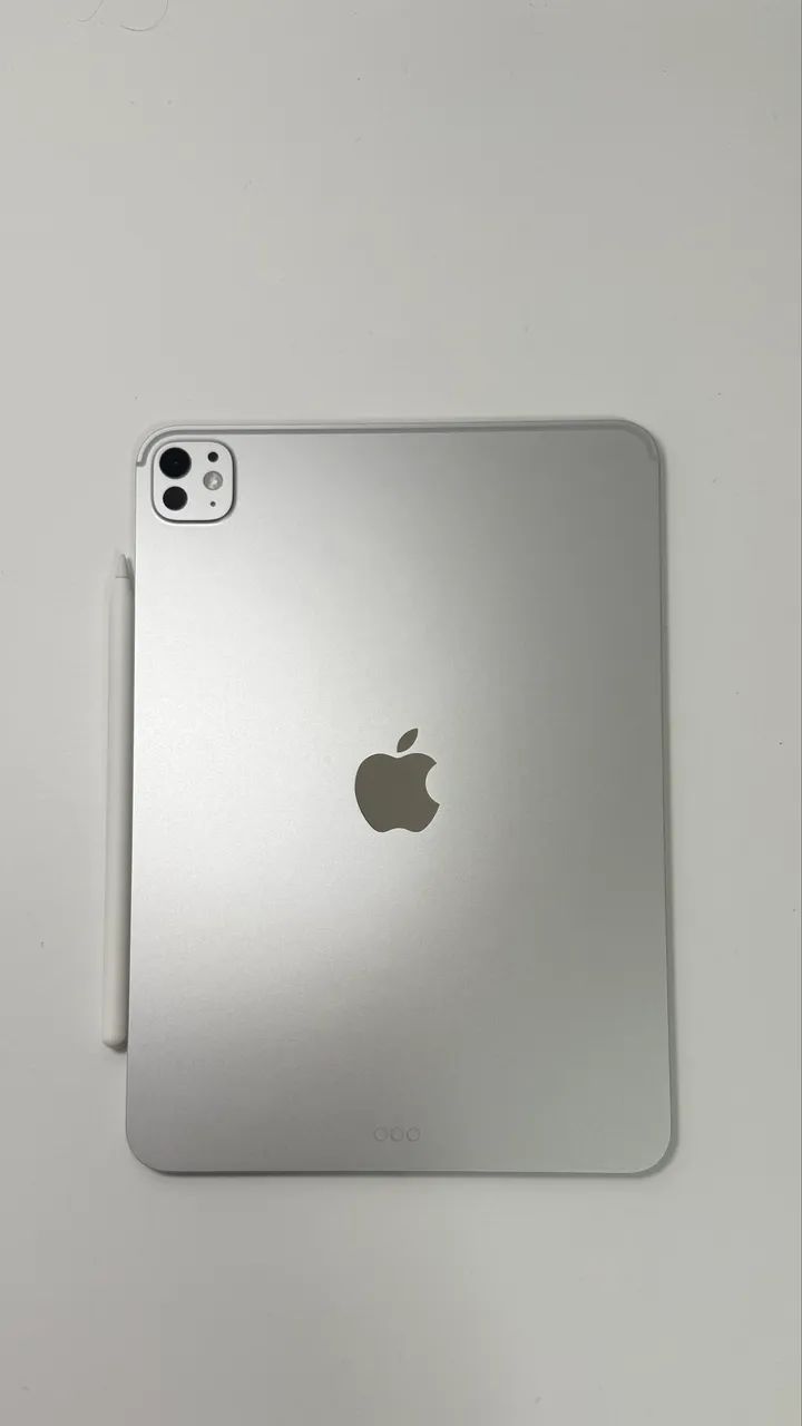 iPad Pro M5 11 polegadas 256 GB - Prateado + Apple Pencil Pro + Smart Folio - Branco - Foto 4
