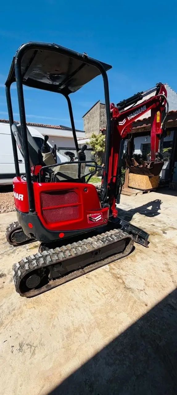Mini escavadeira Yanmar Vio17  - Foto 4