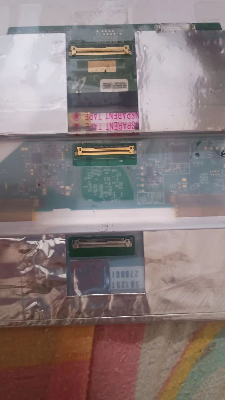 Lote 2Tela LCD 14 polegadas e 1 de 15 para notebook 100% funcionando - Foto 3