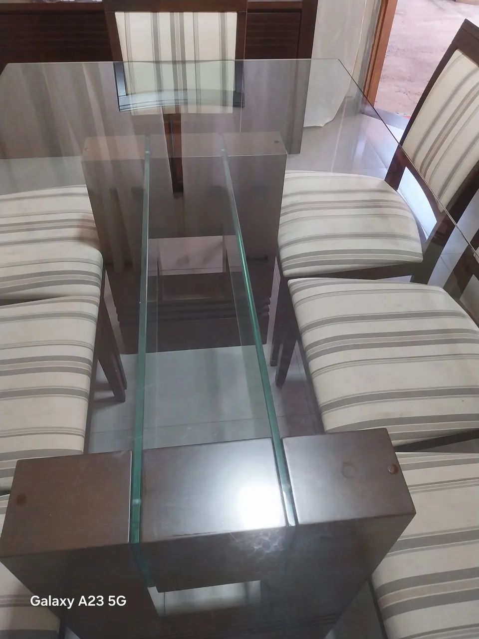 Mesa de com 8 cadeiras da moveis Casa Verde  - Foto 4