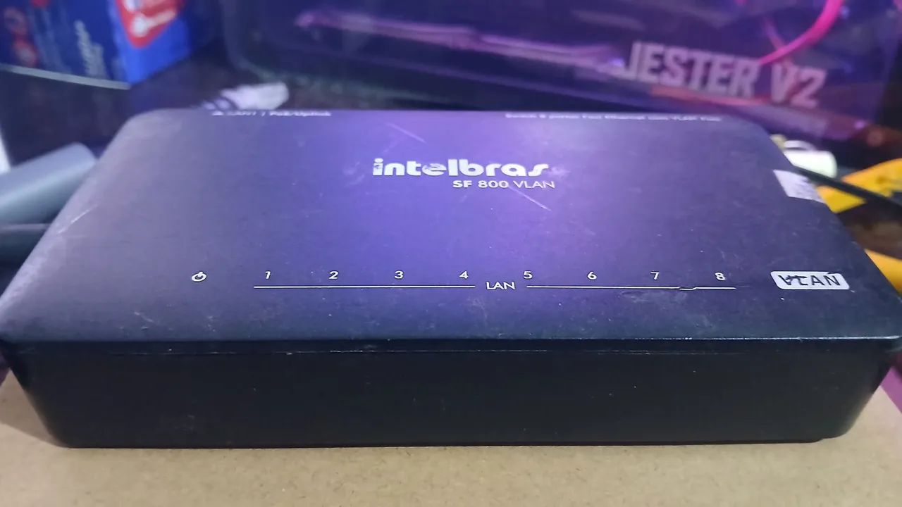 Switch 8 portas sf 800 lan