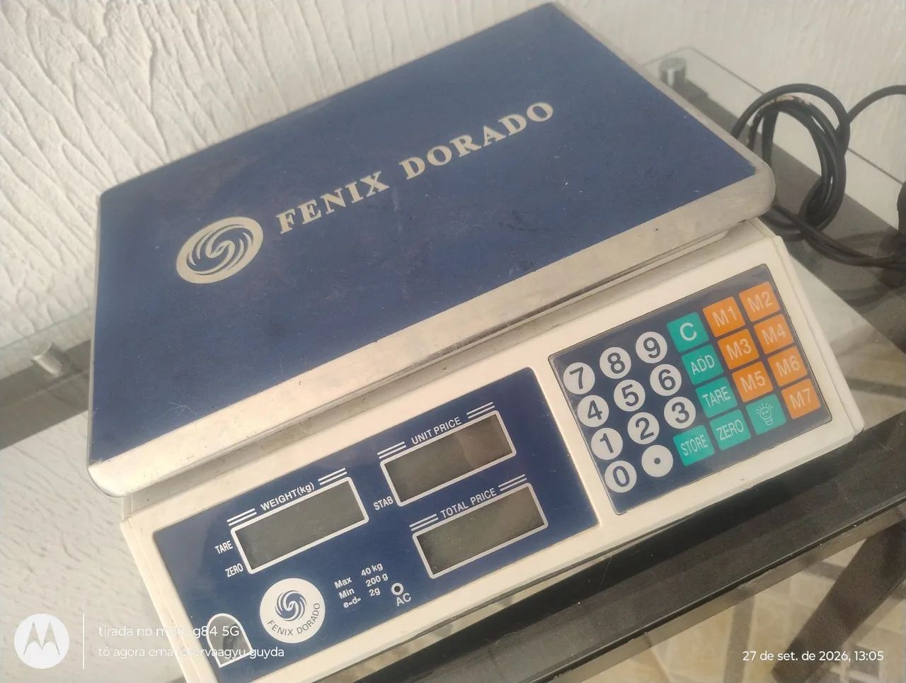 Balança eletrônica para comércio 