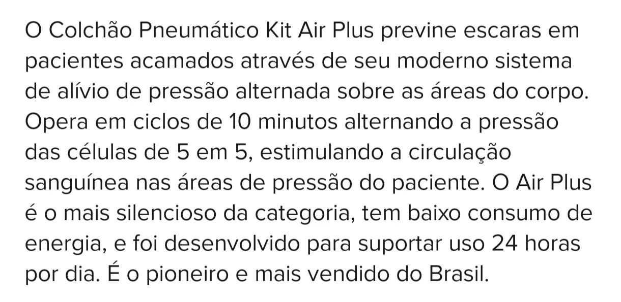 Colchão pneumático Dellamed  - Foto 2