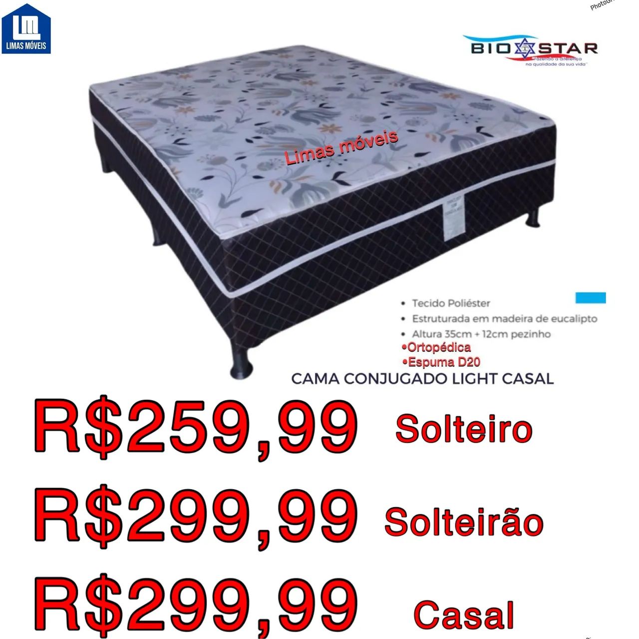 CAMA BOX LACRADA 